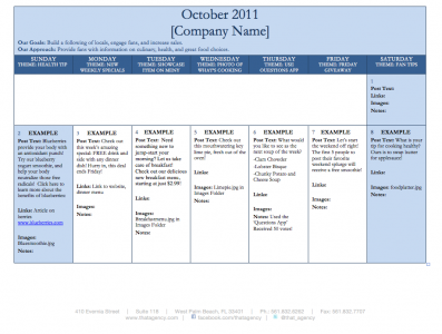 Facebook Cheat Sheet | THAT Agency