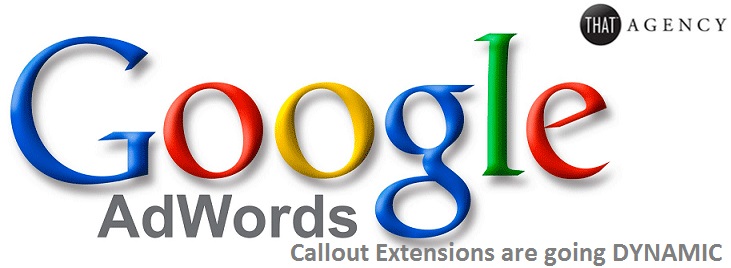 Google AdWords Callout Extensions Go Dynamic THAT Agency Discusses Dynamic Callout Extensions