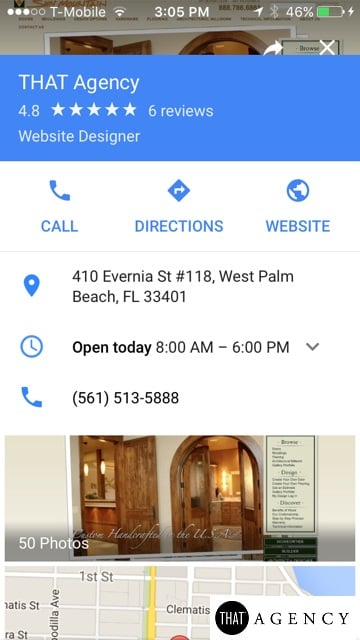 Google's Knowledge Panel | THAT Agency West Palm Beach