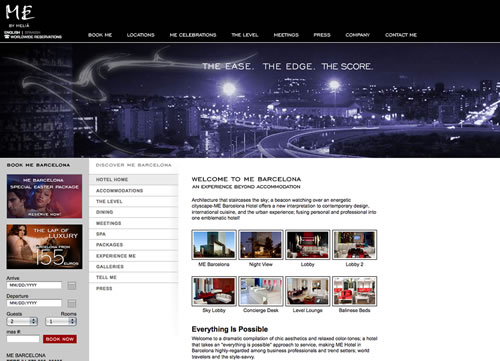 ME Barcelona by THAT Agency Web Design Company
