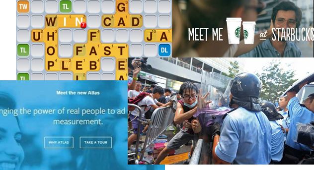 A collage of digital advertising news from THAT Agency that agency digital advertising news