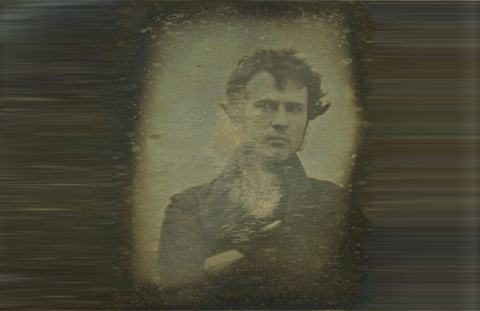 The first selfie taken by Robert Cornelius first selfie antique photo