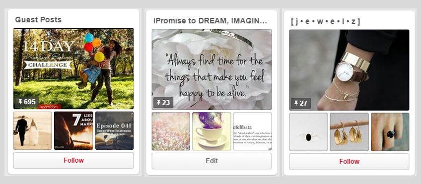 Here are some of the most common Pinterest marketing mistakes we see brands making. None of these board names are a good idea.