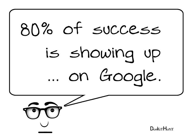 80% of Success is Showing Up on Google | SEM Services