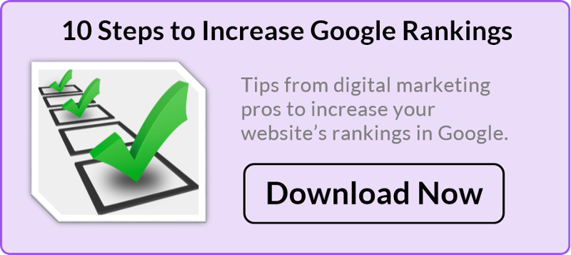 10 Steps to Increase Google Ranking