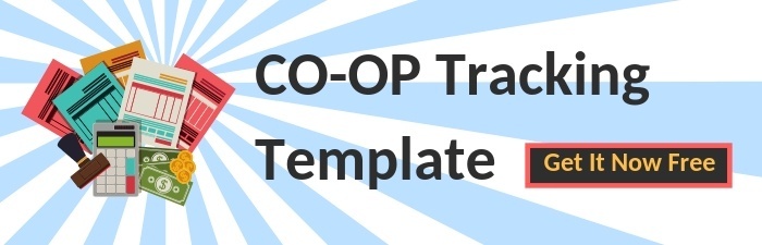 Free Co-Op Marketing Tracking Template | THAT Agency