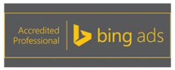 Bing Ads Accredited Professional badge