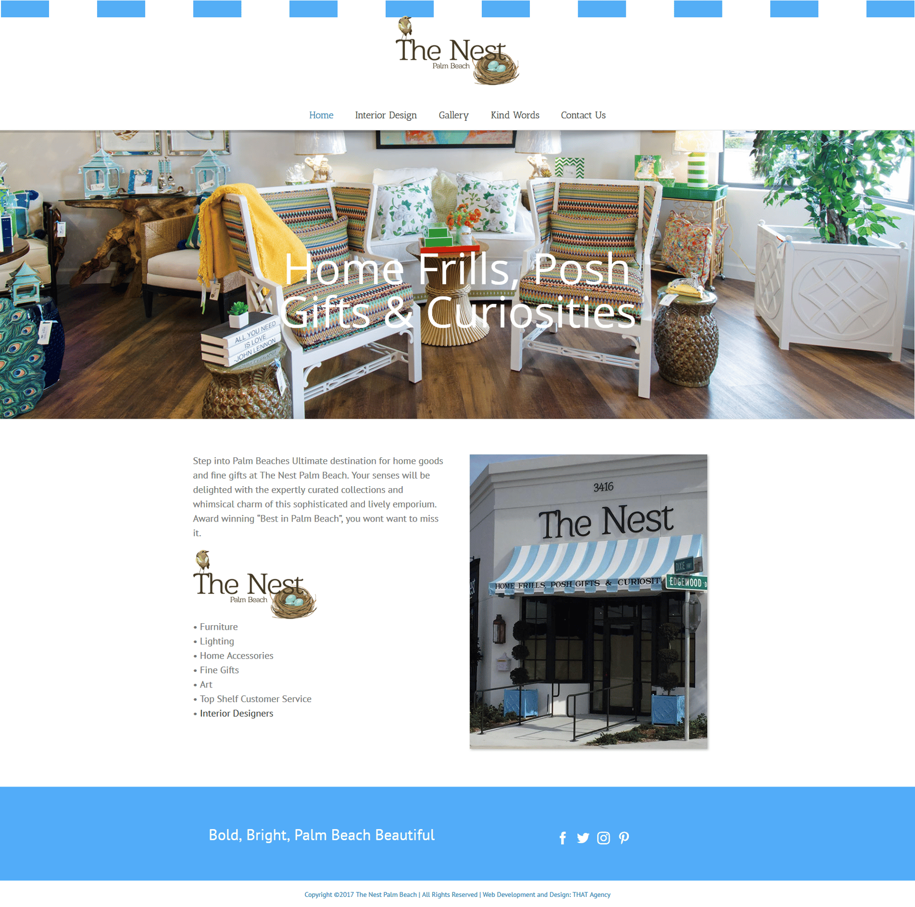 Nest Palm Beach Website Design Case Study