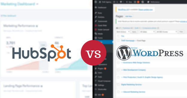 CMS Comparison: HubSpot vs. WordPress | THAT Agency