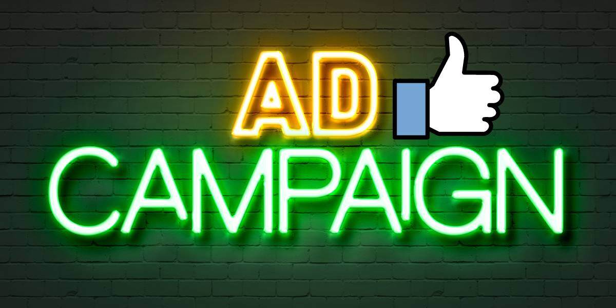 A neon sign that conceptualizes Facebook removing targeting options.
