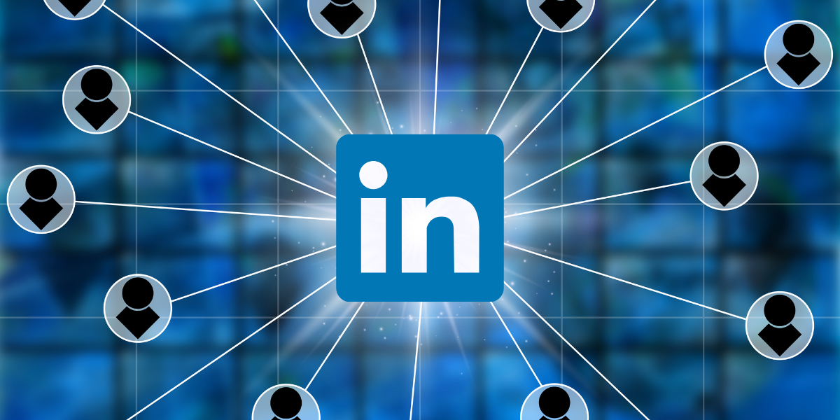 A LinkedIn profile growing an online community.